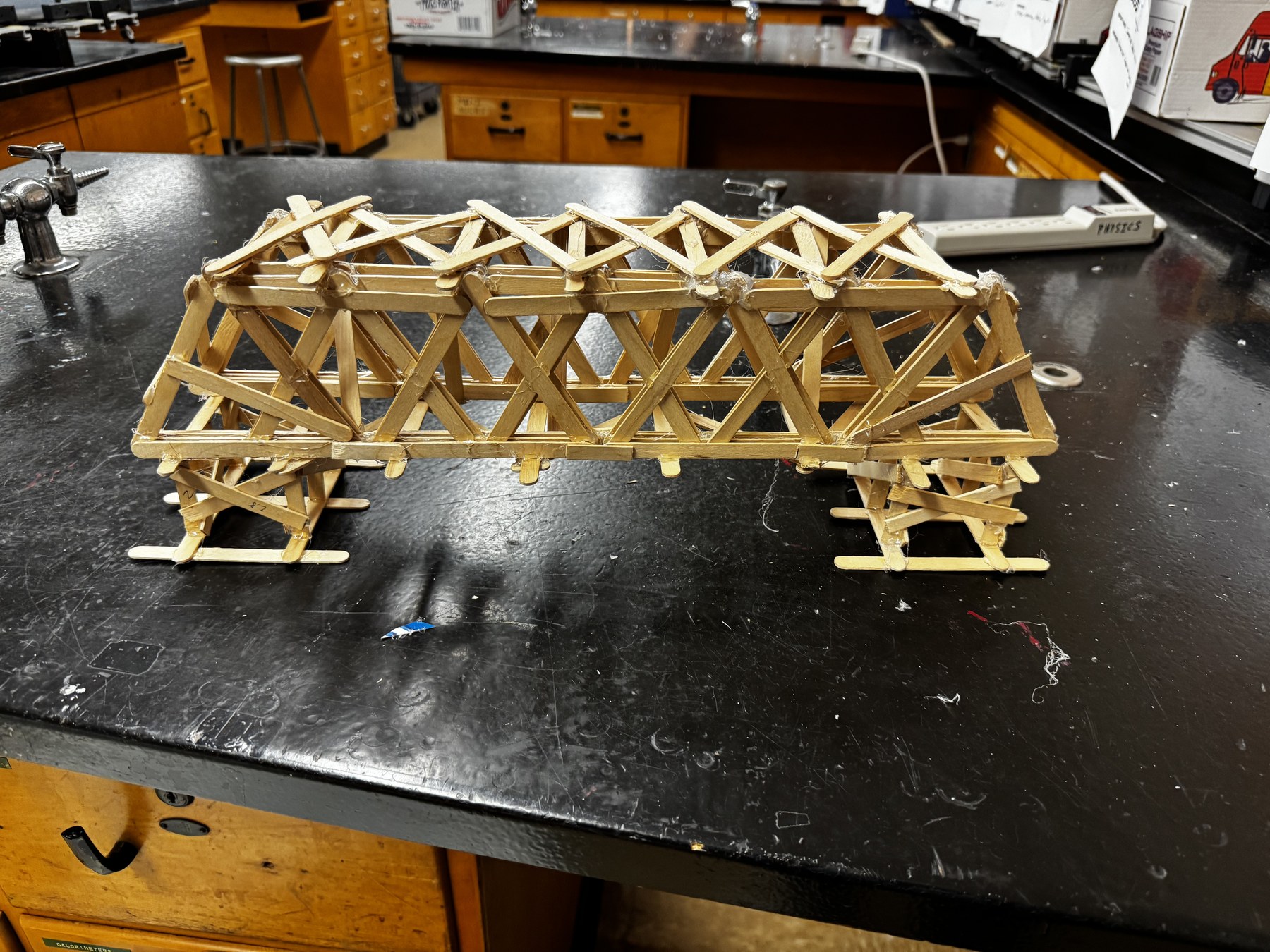 Popsicle-Stick Bridge