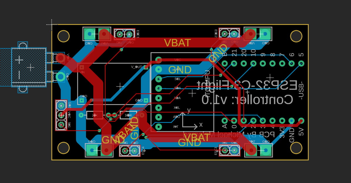 Custom ESP-32 Based Flight Controller